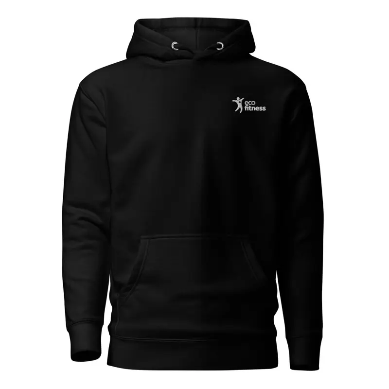 Embroidered Soft-Wash Hoodie Eco Fitness